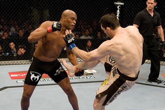 Silva punches Griffin