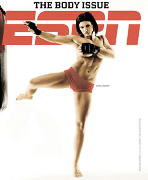 Gina Carano- espn body issue 2