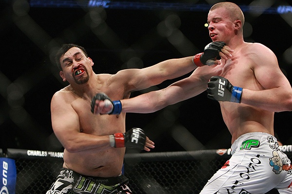 Buentello and Struve at UFC 107