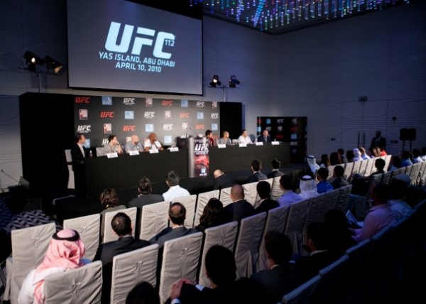 UFC 112 press conference pic 2