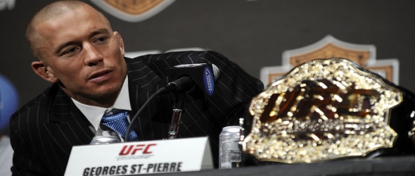 Georges St Pierre UFC 111 press conference- gallery