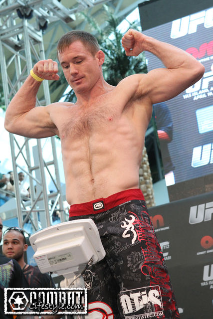 Matt Hughes UFC 112 weigh in