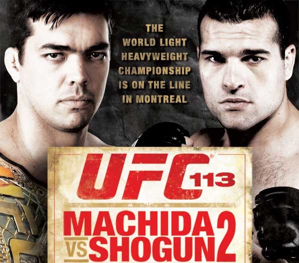 UFC 113 betting lines