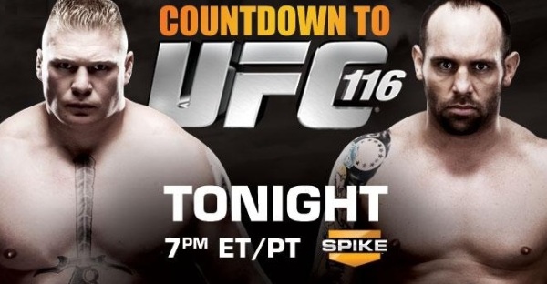 UFC 116 Countdown pic