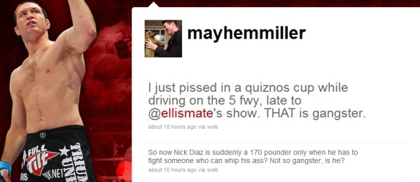 Mayhem Twitters Diaz