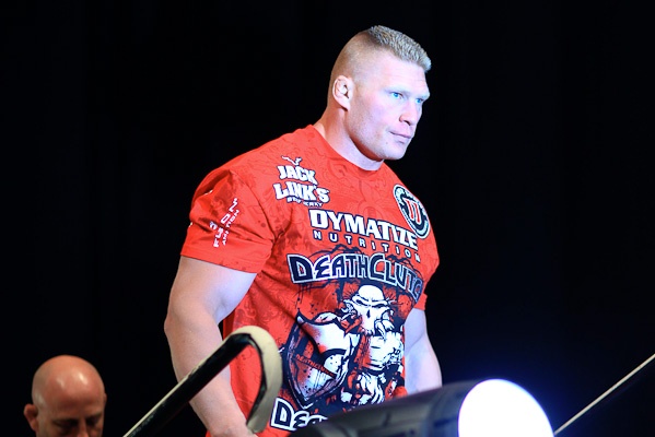 Brock Lesnar disappointed