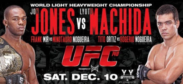 UFC 140 poster