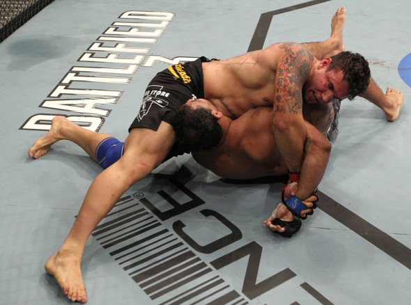 UFC 140 Minotauro Broken Arm 5
