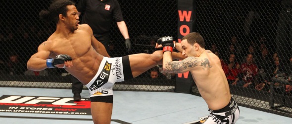 Henderson kicks Edgar UFC 144- gallery