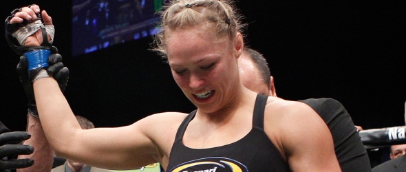 Rousey beats Tate- gallery