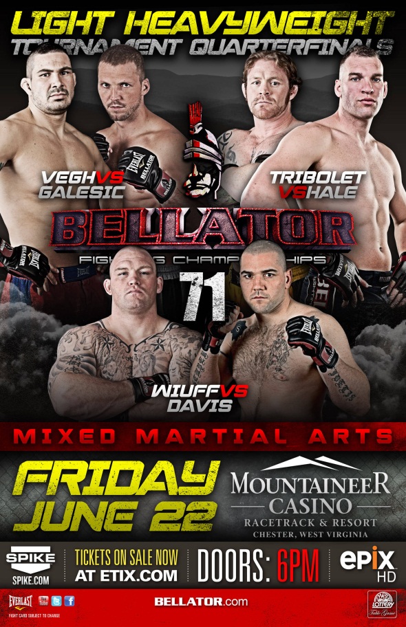 Bellator 71 MMA Poster Pic