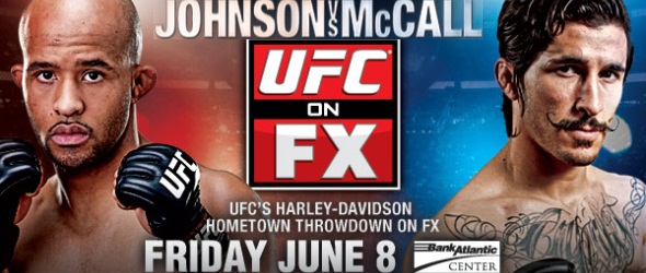 UFC on FX 3 Johnson vs McCall poster- gallery