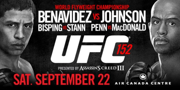 UFC 152 poster